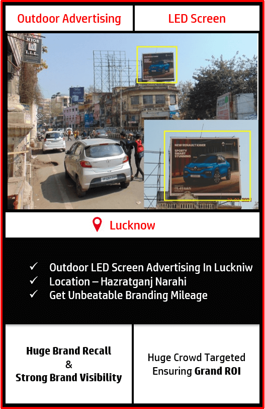 Outdoor Led Screen Advertising In Lucknow DOOH Advertising In Lucknow
