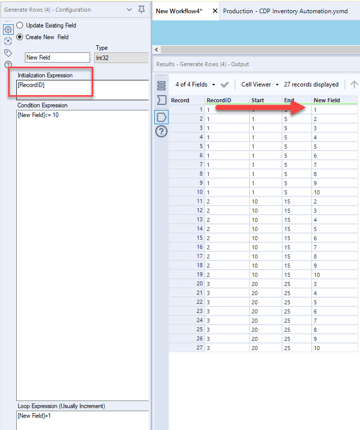How to Use the Alteryx Generate Rows Tool » The Analytics Corner