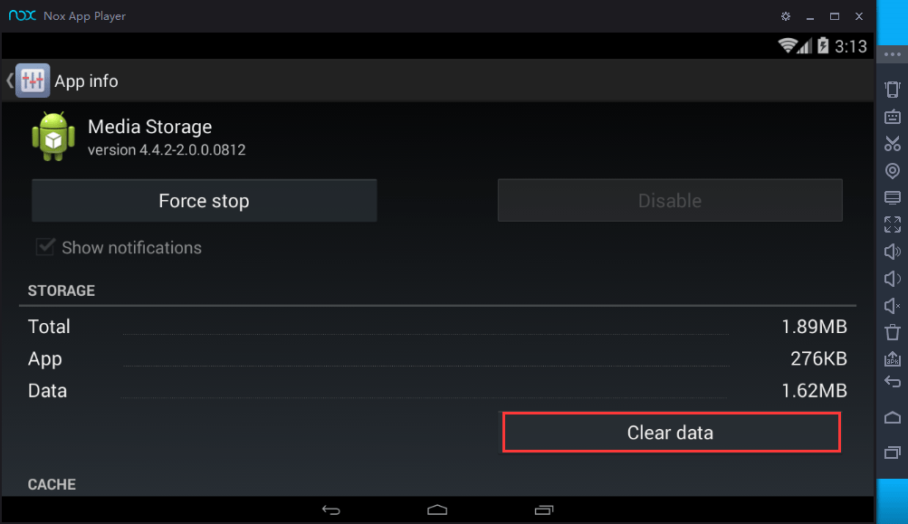 Clean up Cache to make Nox App Player run faster NoxPlayer