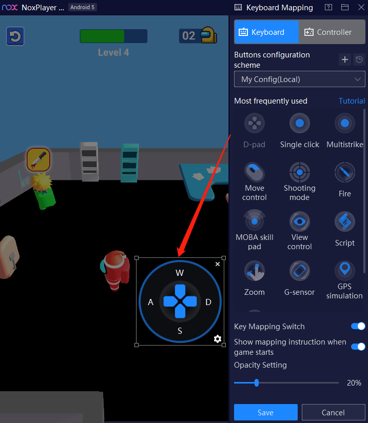 Red Imposter Nightmare Christmas on PC with NoxPlayerFull Guide