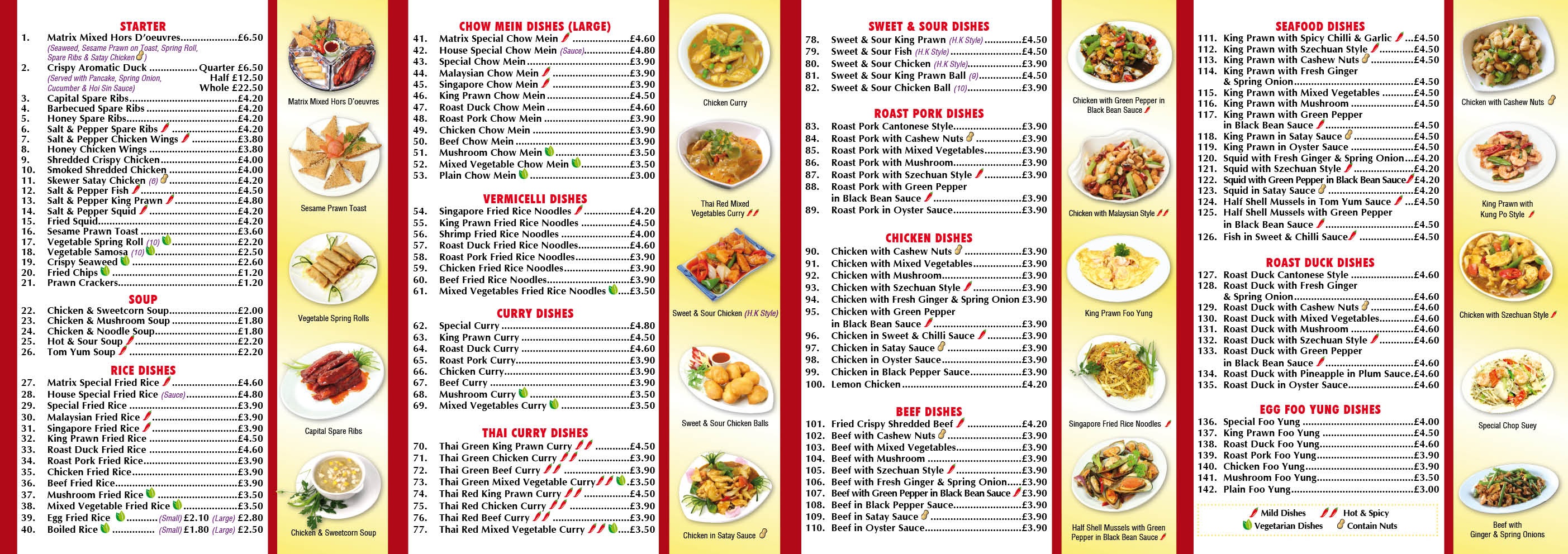 Matrix Oriental Buffet Gillingham Restaurant opening times and reviews