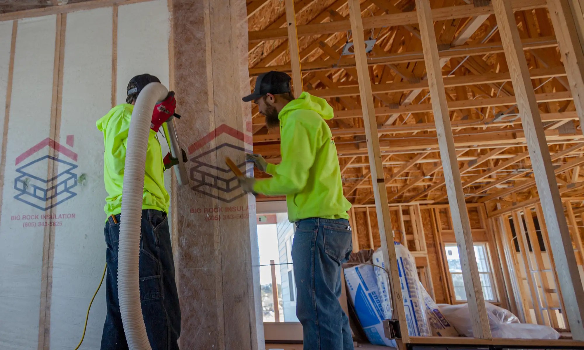 BlownIn Insulation BIBS & Loose Fill Big Rock Insulation