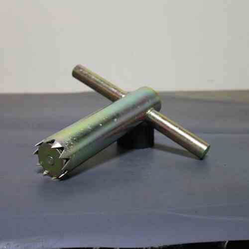 Tie Down 48575 ZincPlated Steel Core Cutter with Sharpened Teeth