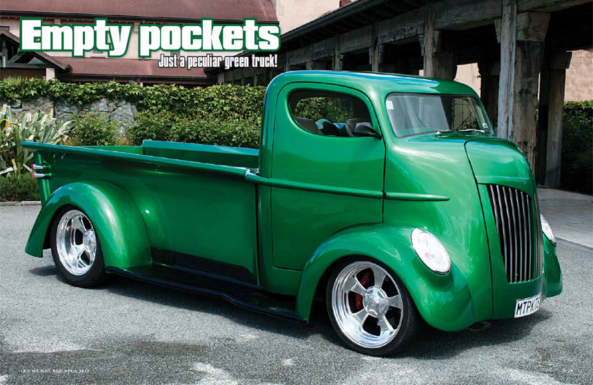 Big Shed Customs » Blog Archive Empty Pockets Just a peculiar green truck! Big Shed Customs