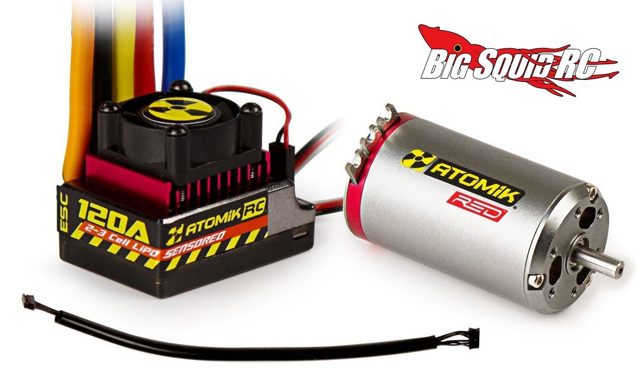 Atomik 550 Sensored Brushless Motor Combos « Big Squid RC RC Car and
