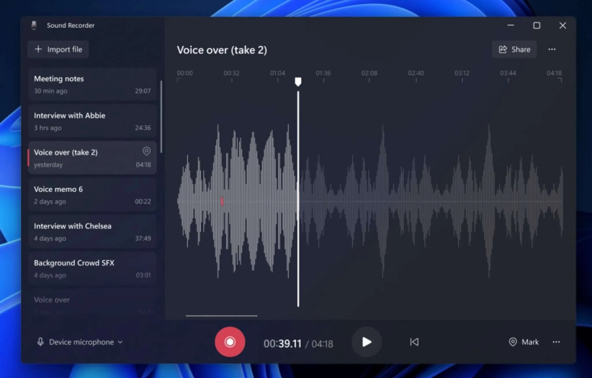 Microsoft introduces an allnew Sound Recorder app for Windows 11 PCs