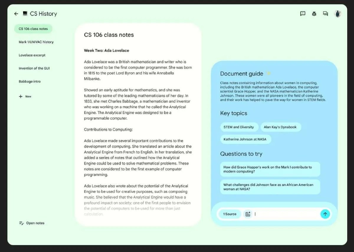 Google announces NotebookLM, an AIfirst notebook that grounds the