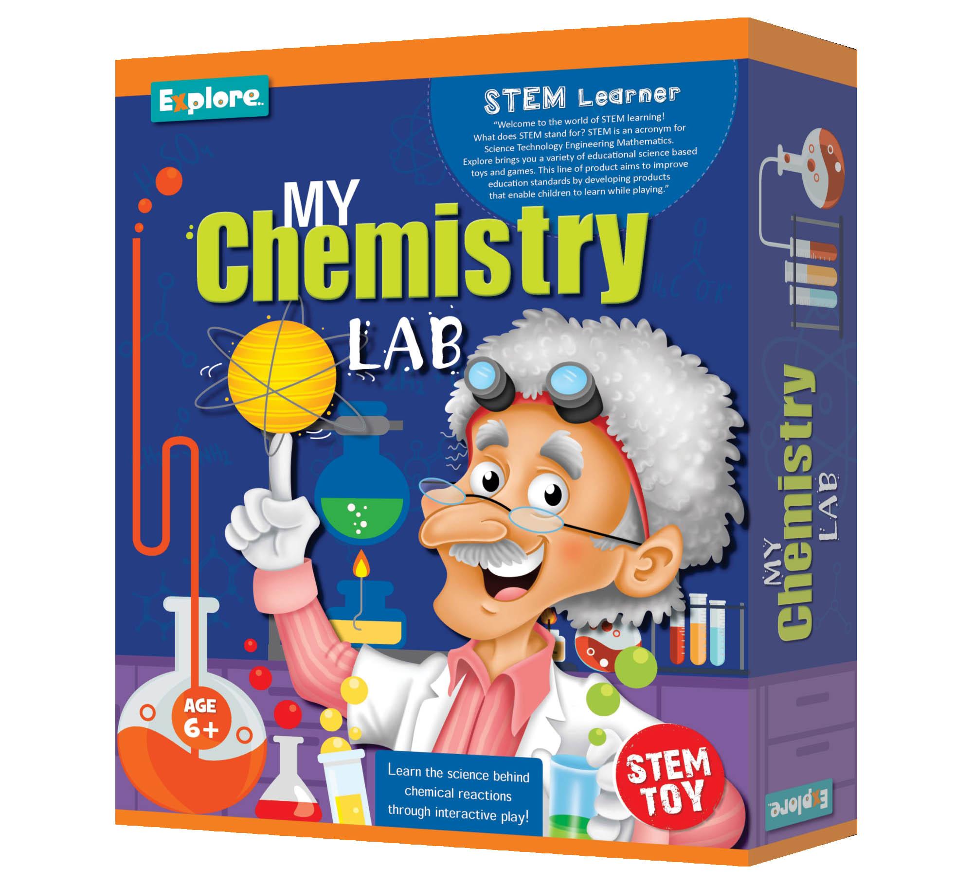Explore My Chemistry Lab Stem Learning While Playing Age Group 6+ Big Value Shop