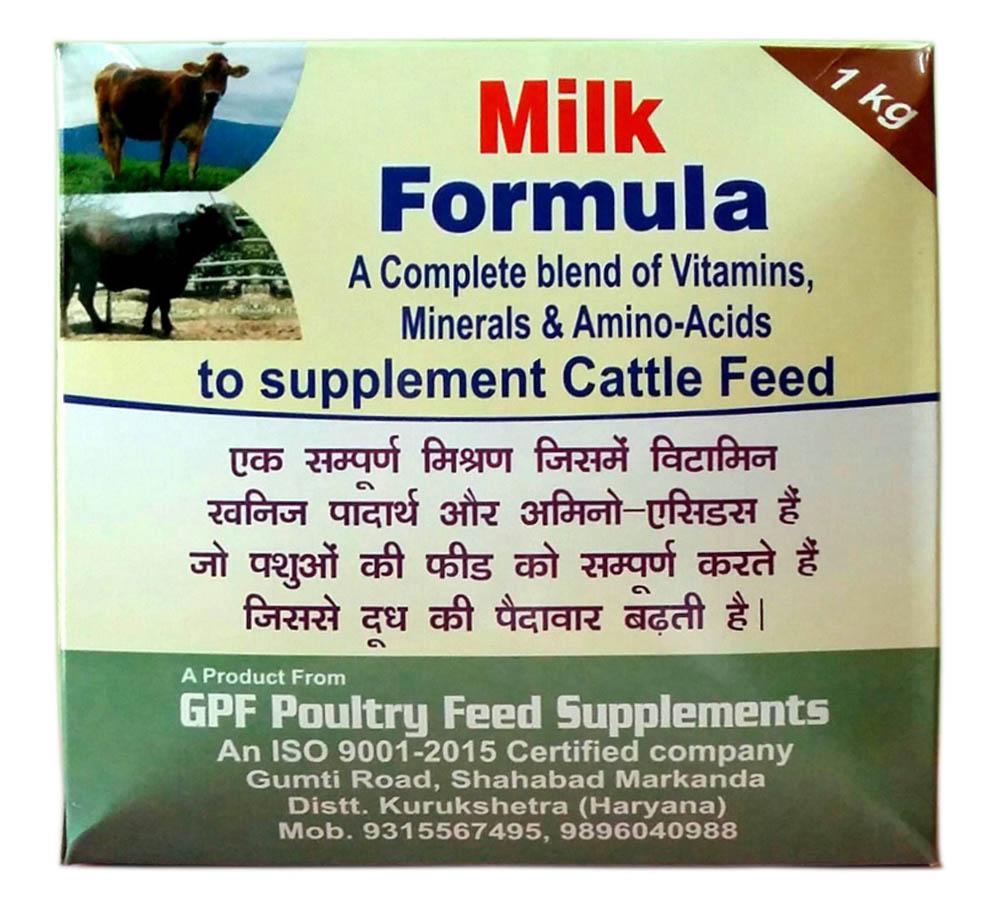 GPF Milk Formula Increase Milk Production in Cattle Cattle Feed