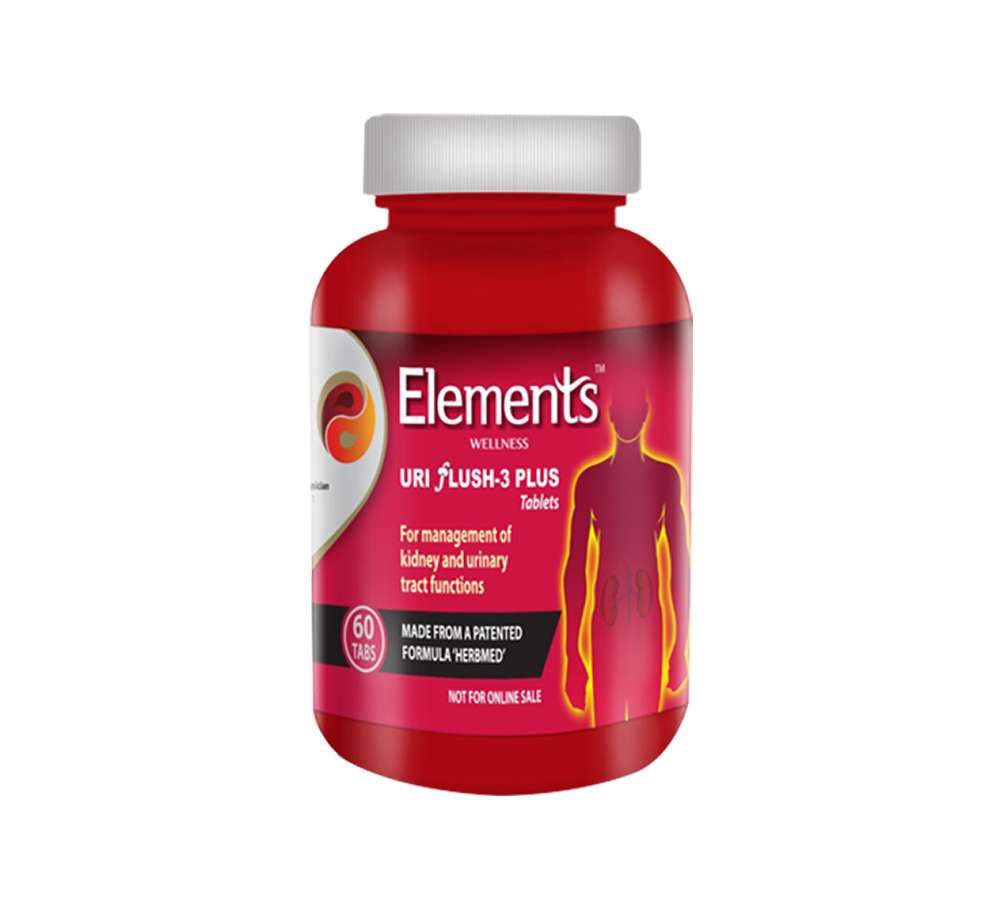 Elements Uri Flush 3 Plus Tablets 60 tablet Big Value Shop