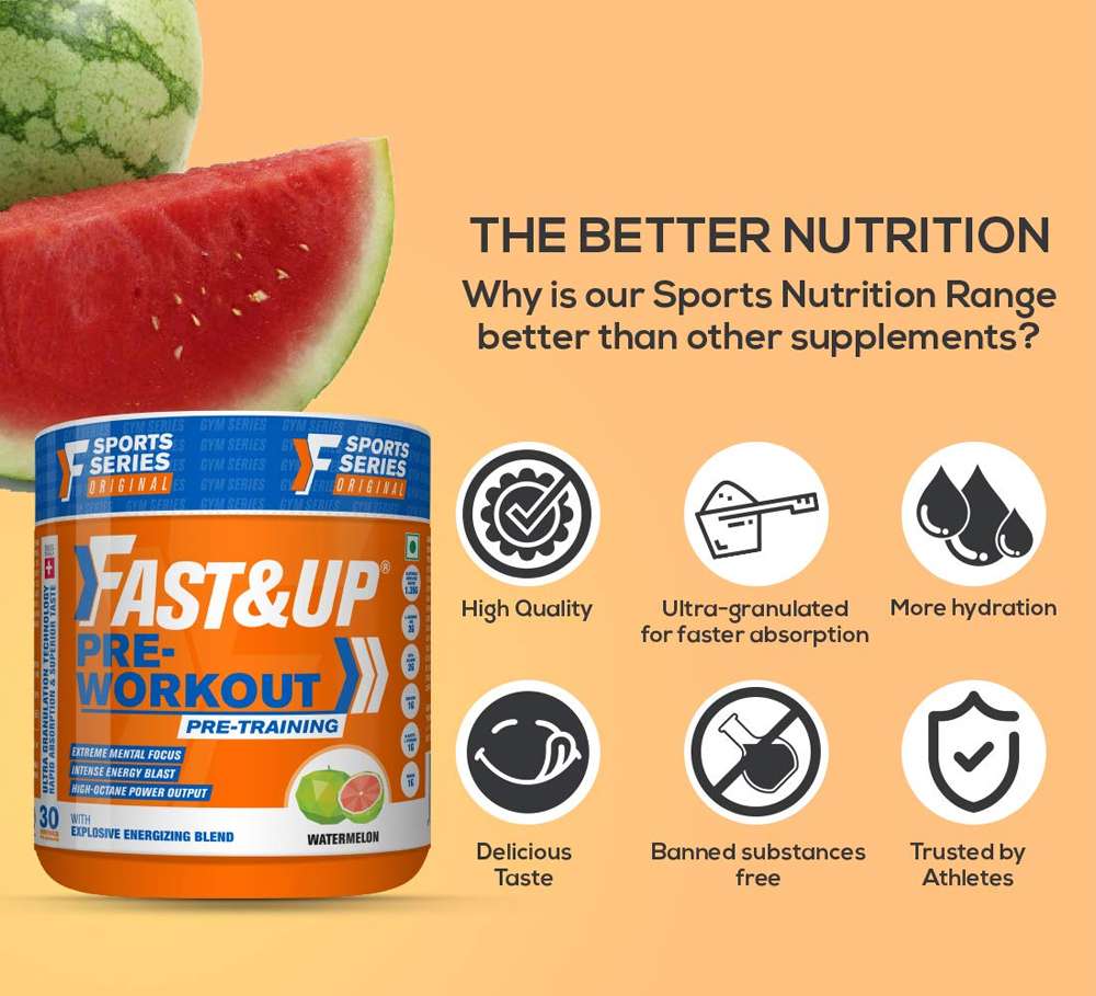 Fast&Up PreWorkout 300gm PreWorkout Energy Drink Fast&Up PreWorkout 300gm PreWorkout Energy Drink