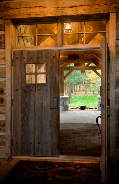 doors, furniture & custom cabinetry - Big Wood Timber Frames (413 x 640 Pixel)