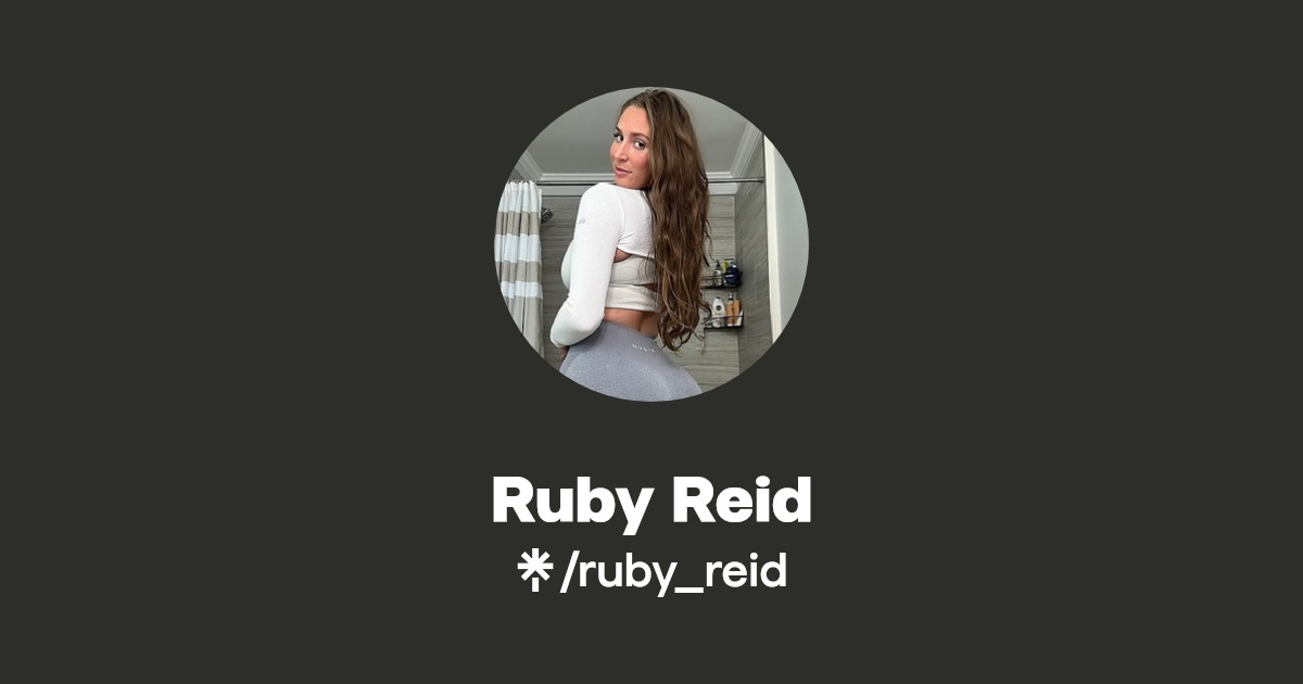 RubyxReid - Age, Height, Wiki, Bio, Net Worth, and Personal Life | bigwritehook