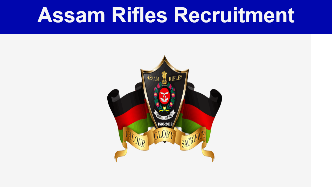 Assam Rifles Jobs Notification 2023 Apply Online for 44 Rifleman