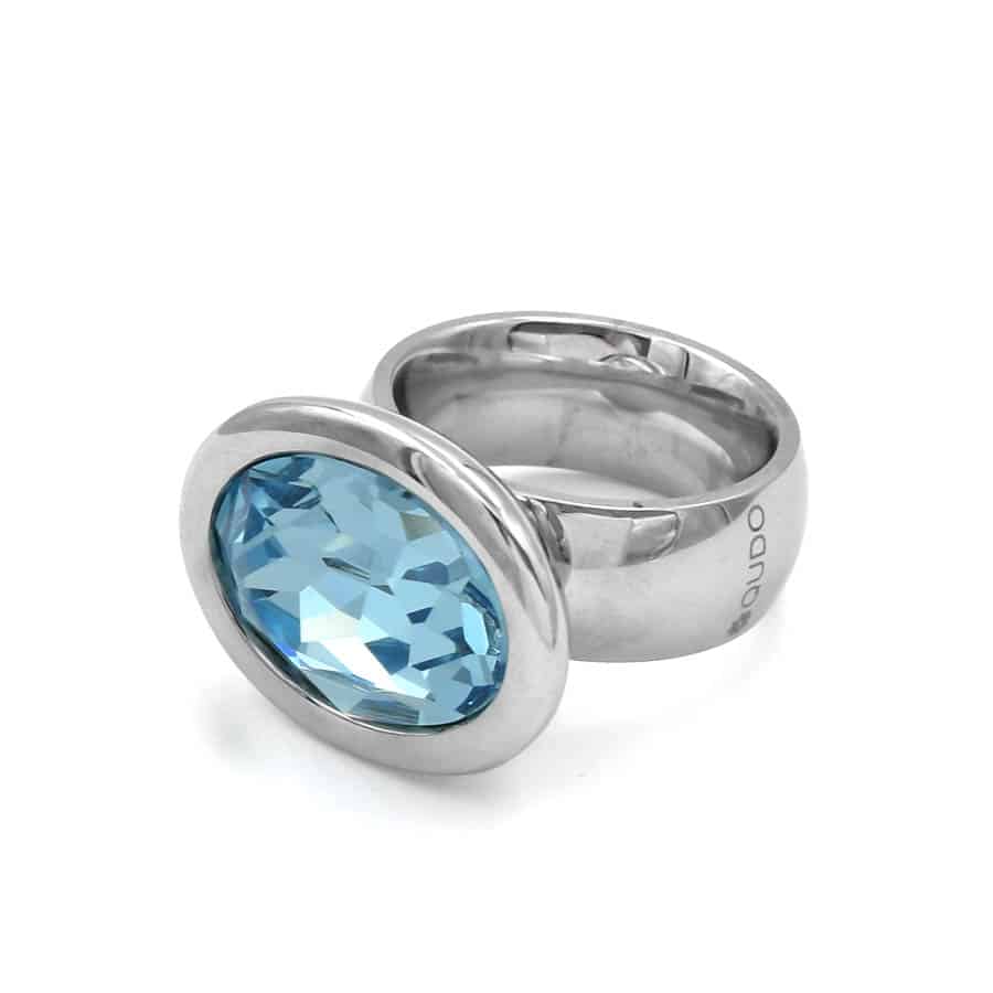 Qudo Ring Tivola Aquamarine