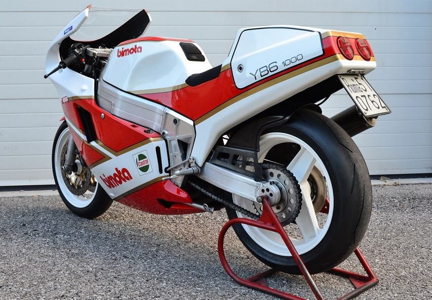 In Italy Book Model 1988 Bimota Yb6 Bike Urious