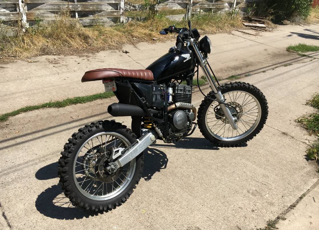 Enduro Bobber 2005 Yamaha 300 Custom Bikeurious