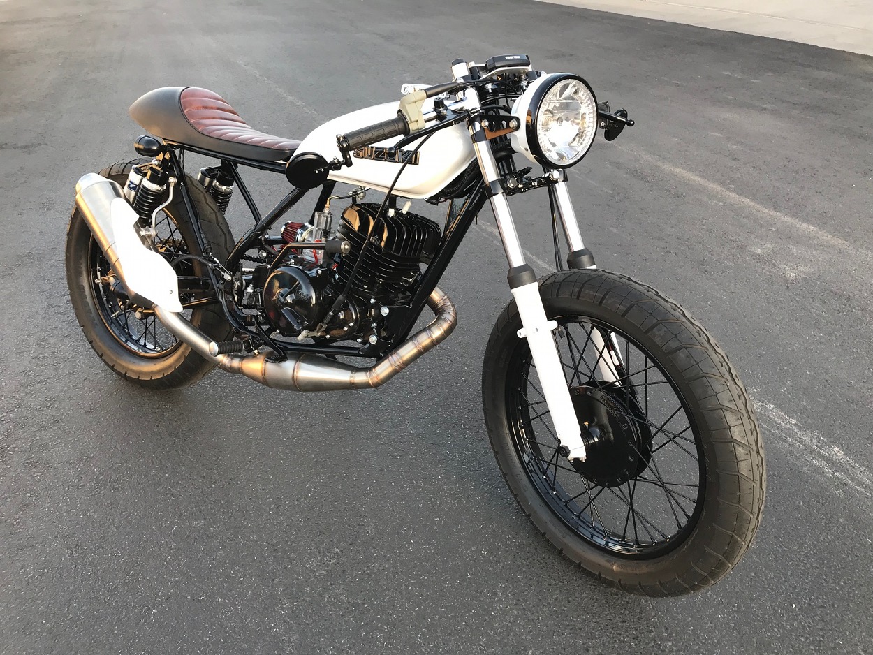 Suzuki TS400 Cafe Racer by Metal Works Utah - BikeBound (1250 x 938 Pixel)