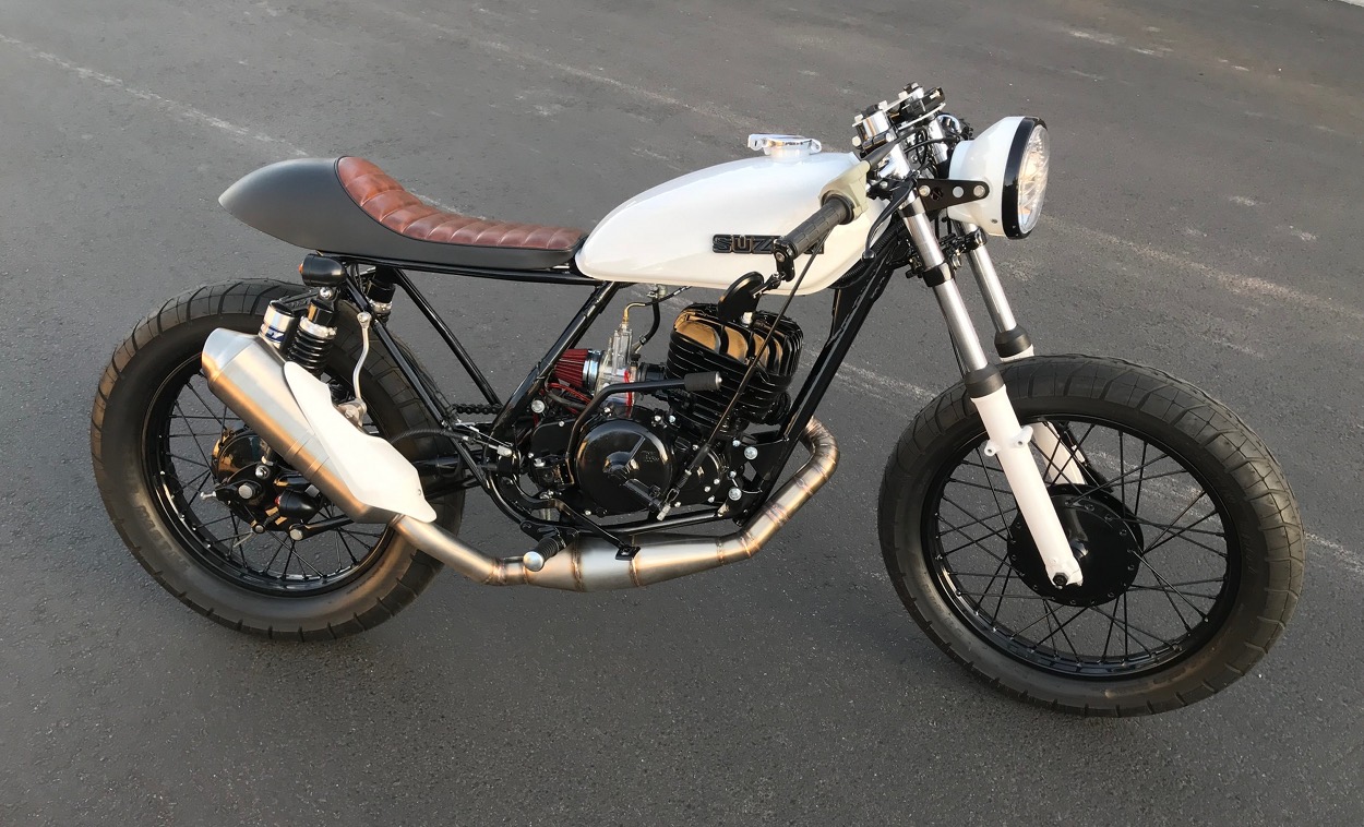 Suzuki TS400 Cafe Racer by Metal Works Utah - BikeBound (1250 x 758 Pixel)