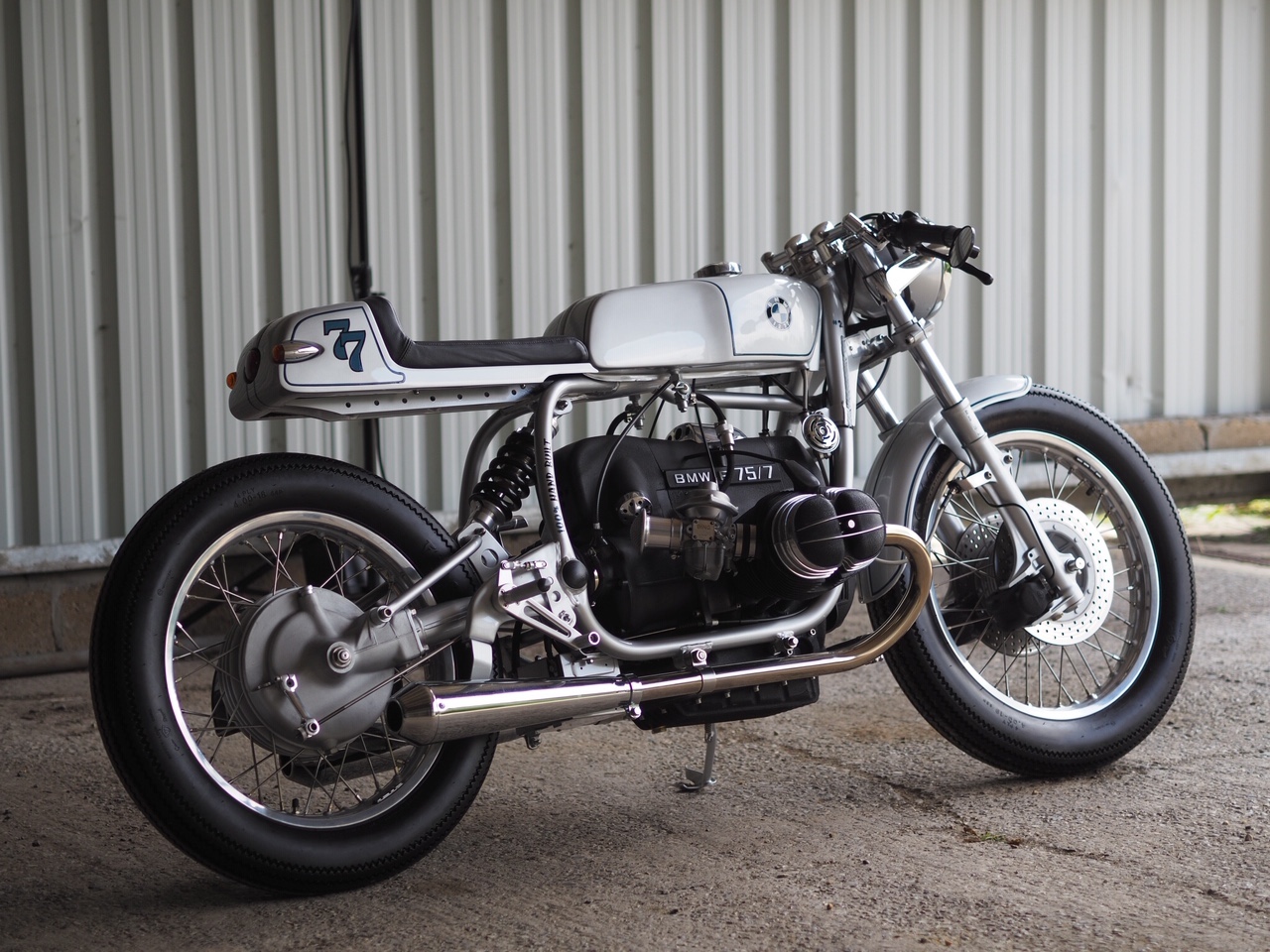 Silver Specials: Garage-Built BMW R75/7 Cafe Racers ... (1280 x 960 Pixel)