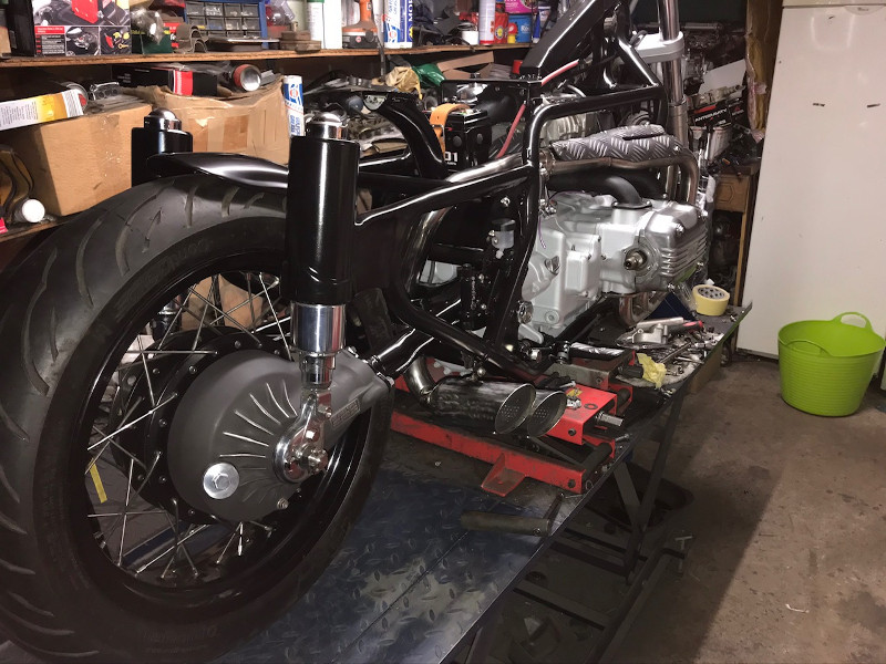 Supercharged Honda GL1000 Goldwing BikeBound