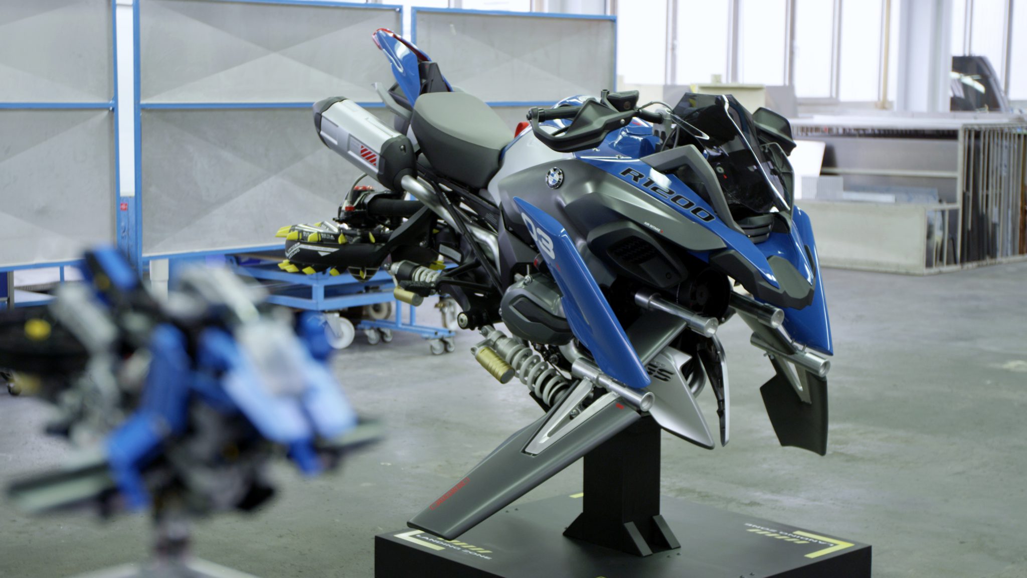 Production Hover Bike: BMW R1200GSA Hover Ride™ – BikeBound