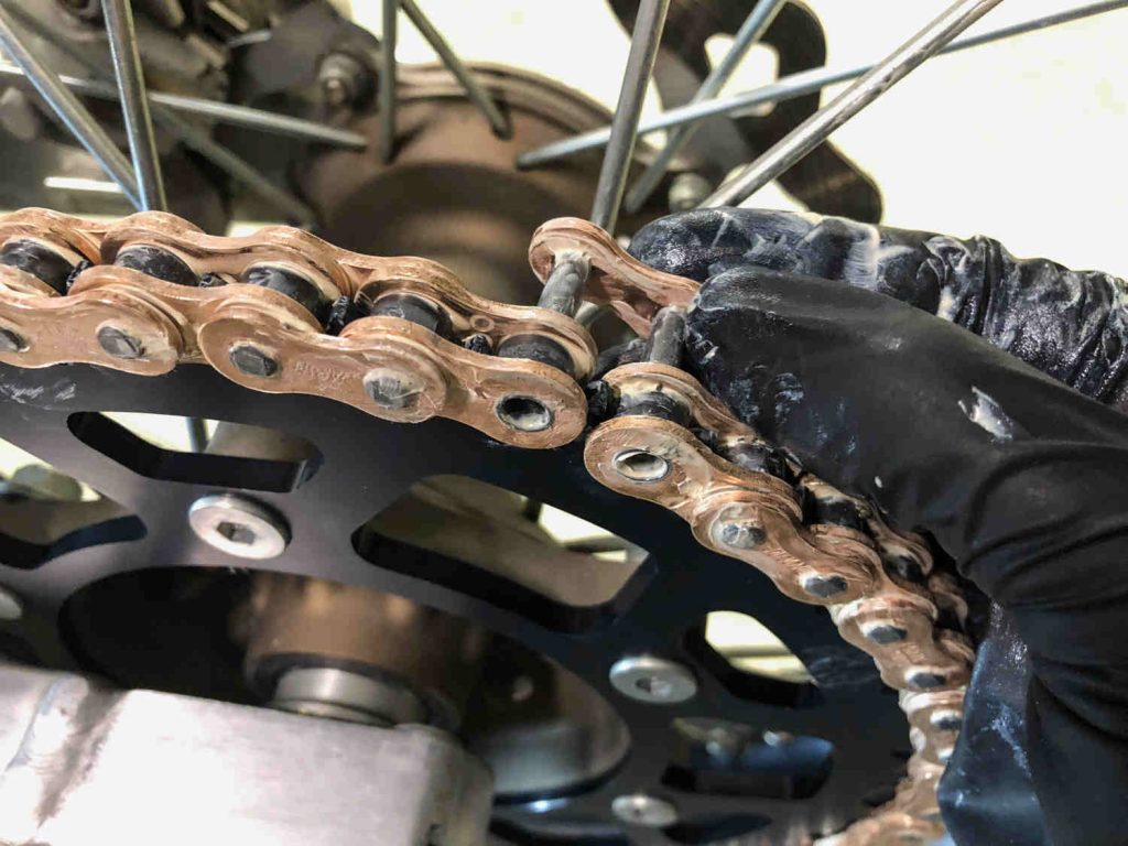 Replacing the Chain Helps the Drivetrain