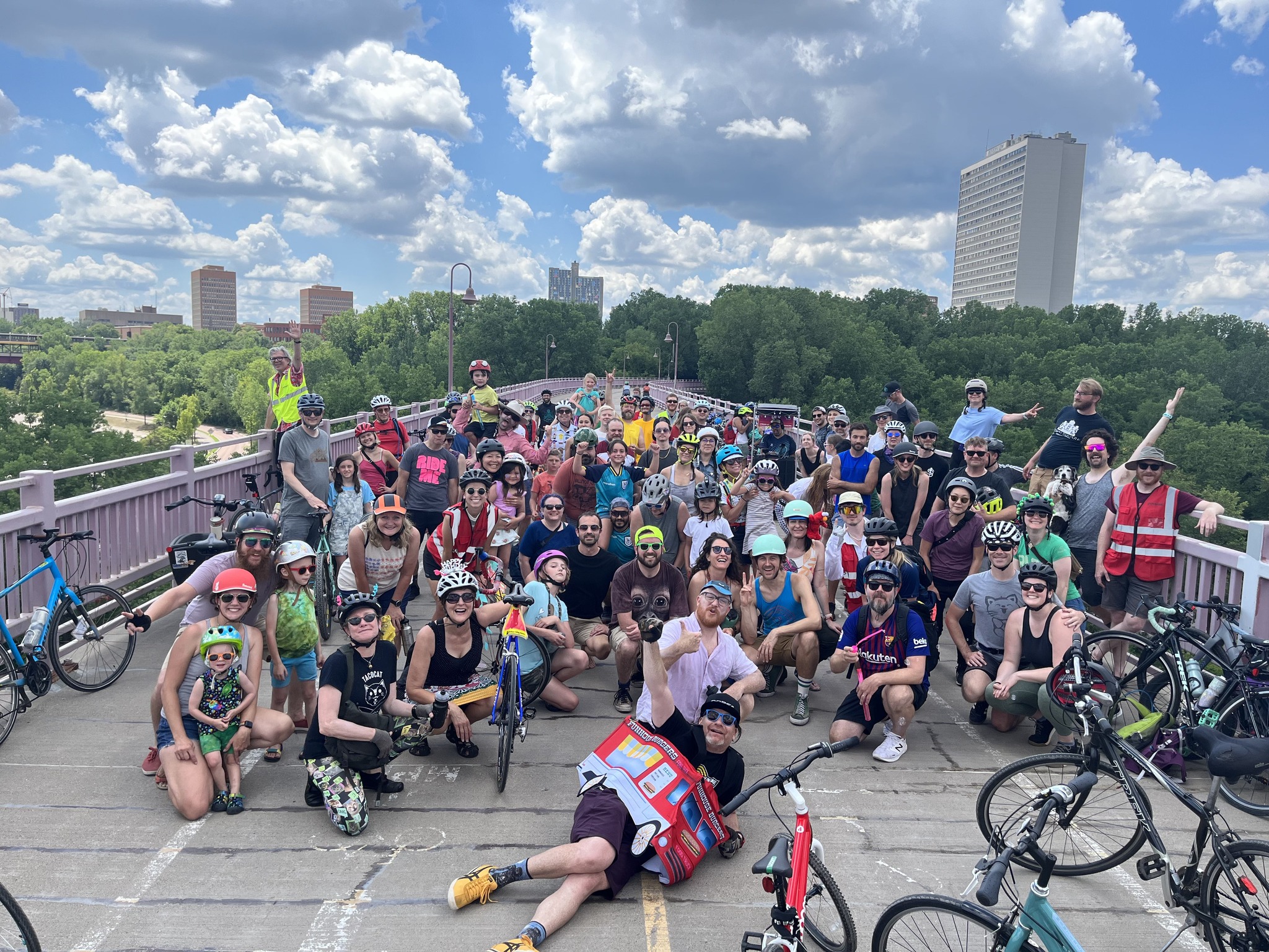 Joyful Riders Community Bike Ride in Richfield Bicycle Alliance of