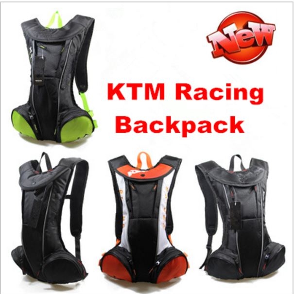 KTM Waterproof Moto Backpack & Water Bag Biker Life