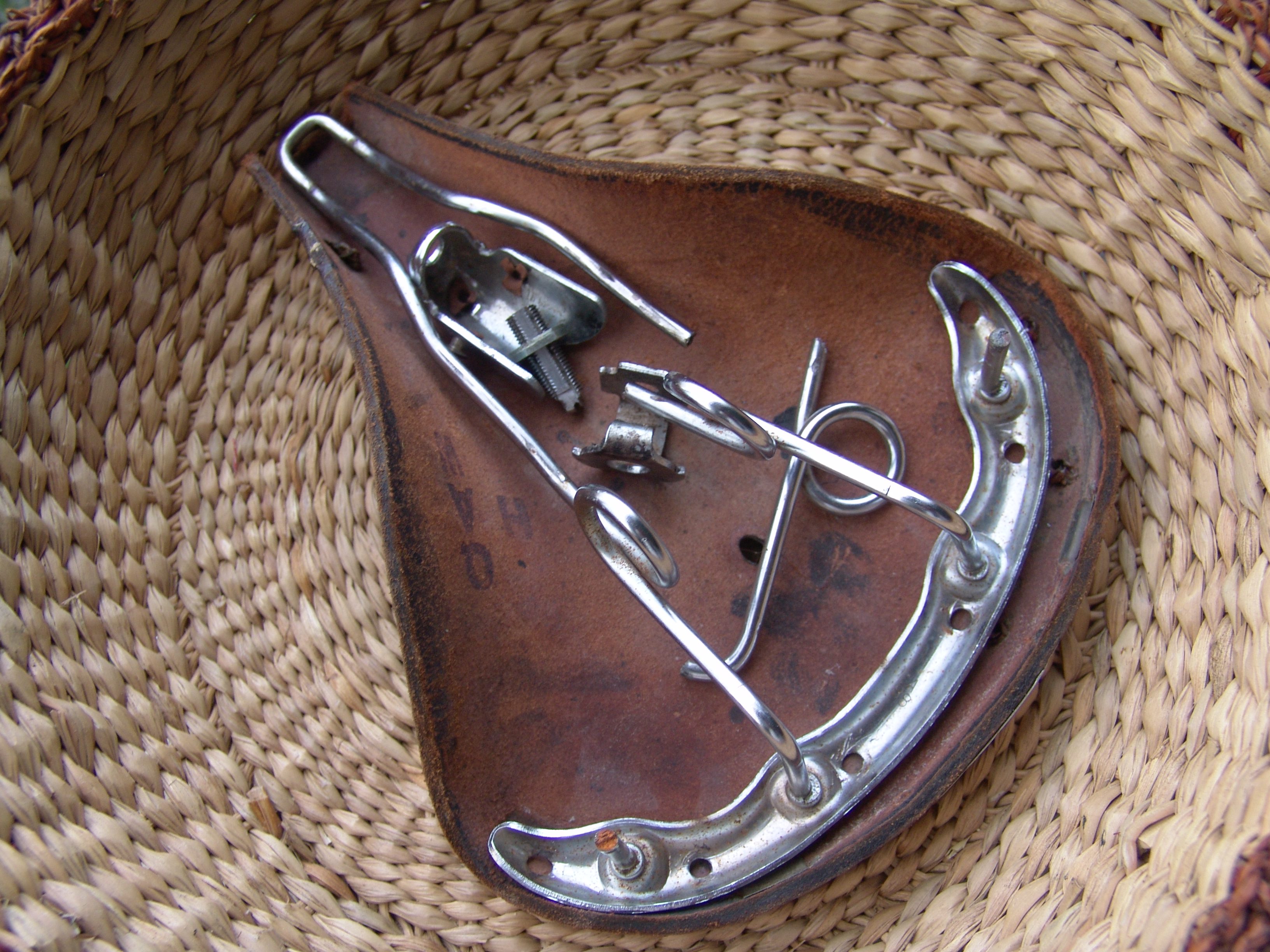 Brooks saddle repaired! Bike Tinker