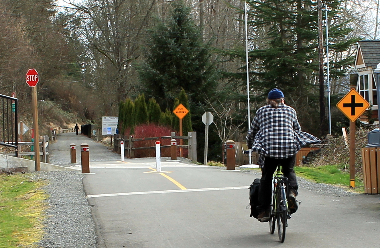 Last weekend to ride entire East Lake Sammamish Trail before