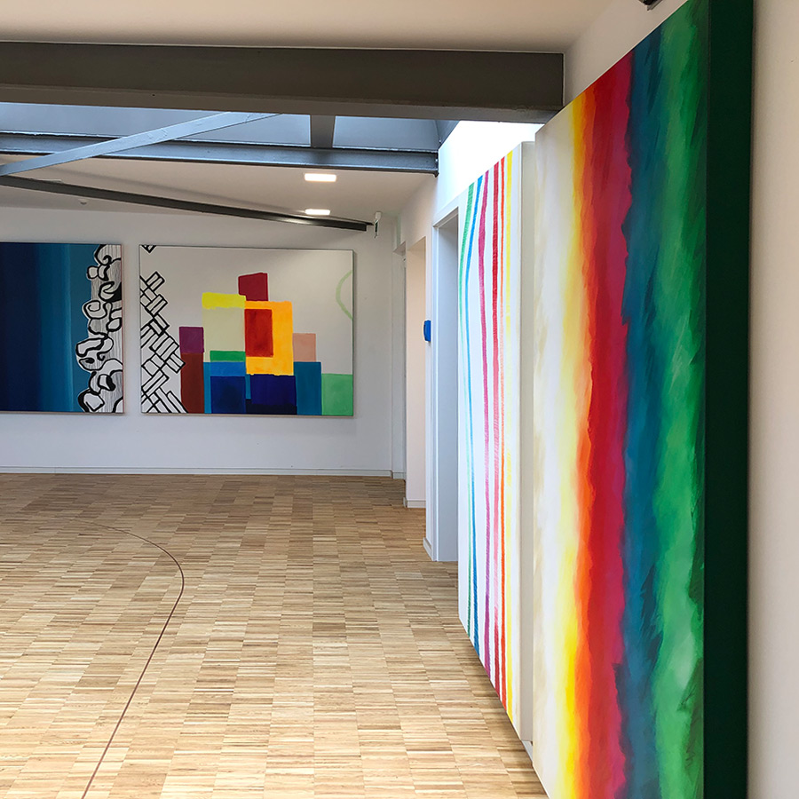 Handgemalte Akustikbilder von Artelli Design