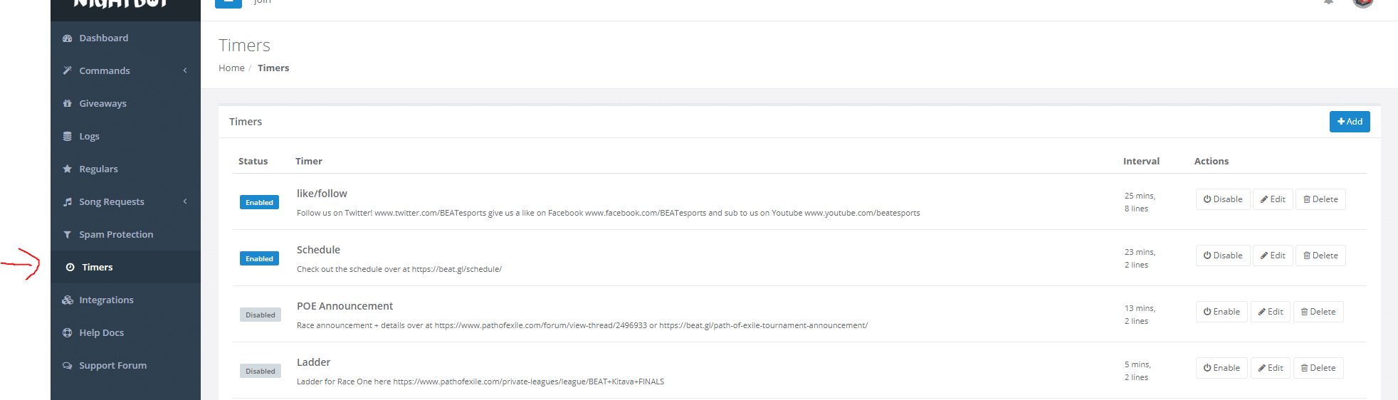How to Setup Nightbot Guide for streaming and tournaments