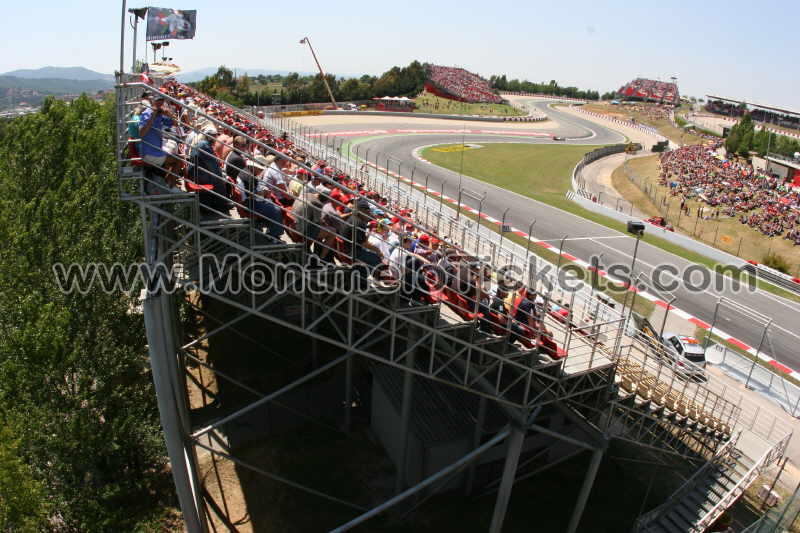 Billets F1 tribune F GP Barcelone Billets GP Barcelone Billetterie