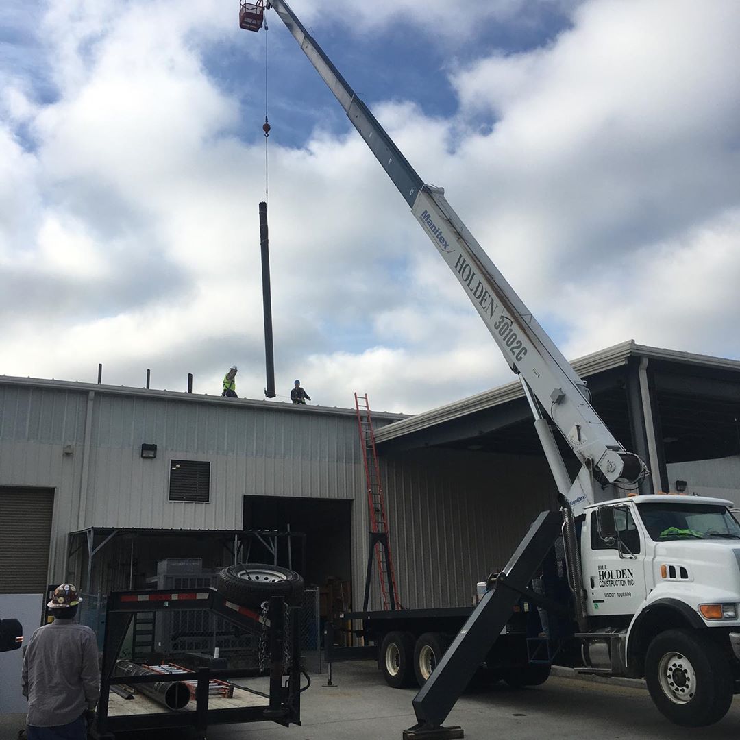 Bill Holden Construction, Inc. Crane Rental Dalton