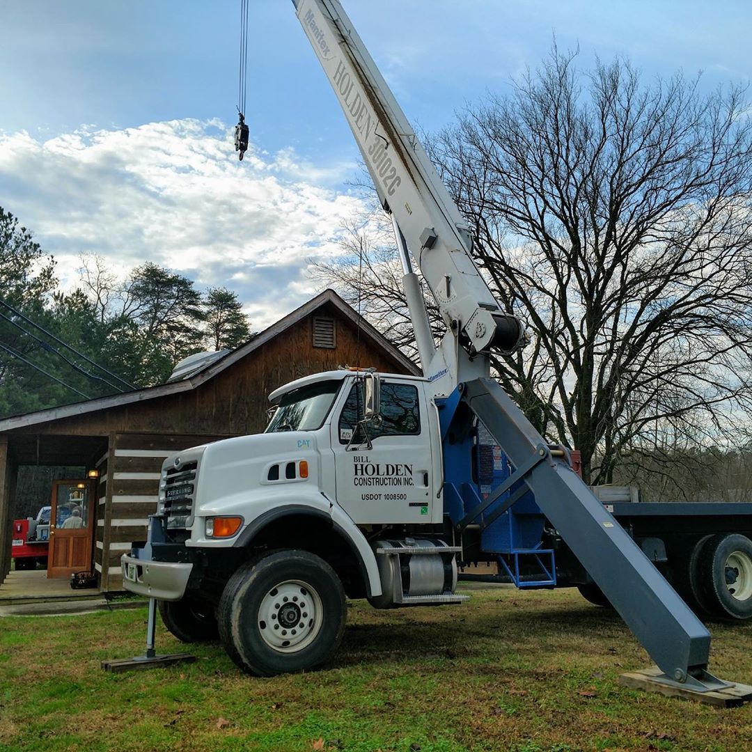 Bill Holden Construction, Inc. Crane Rental Dalton