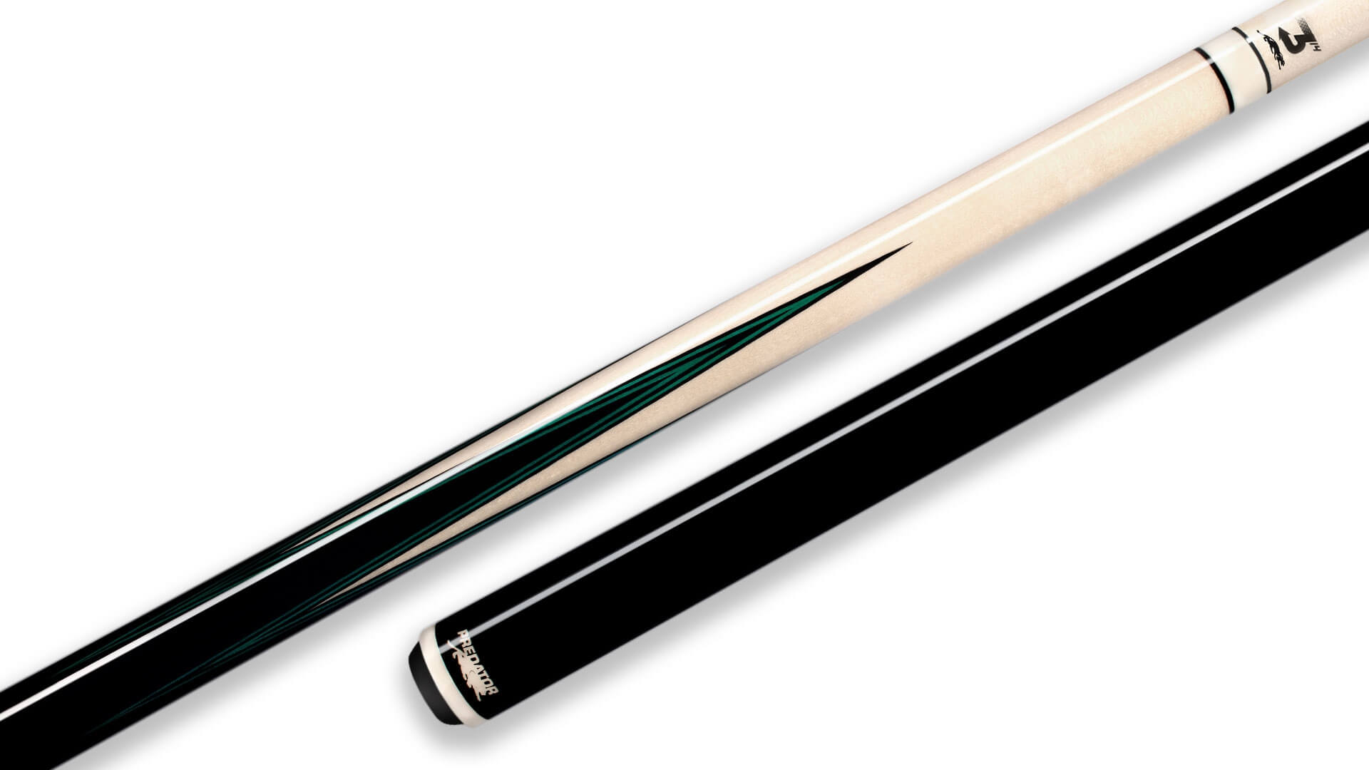 Predator SneakyPete Pool Cue 4Points Green Wrapless • Billiards