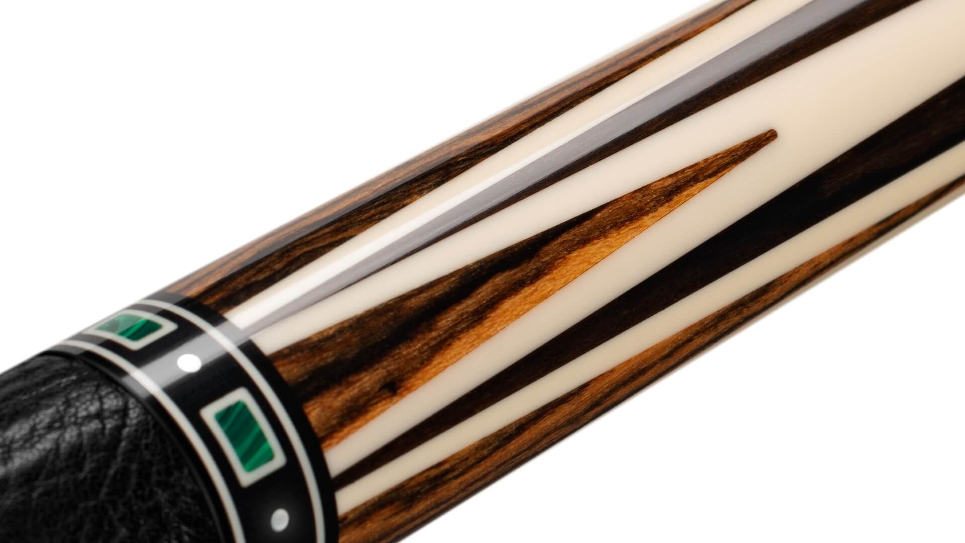 Predator "Valour SL 4" Pool Cue Palm Wood Leather Wrap • Billiards Direct