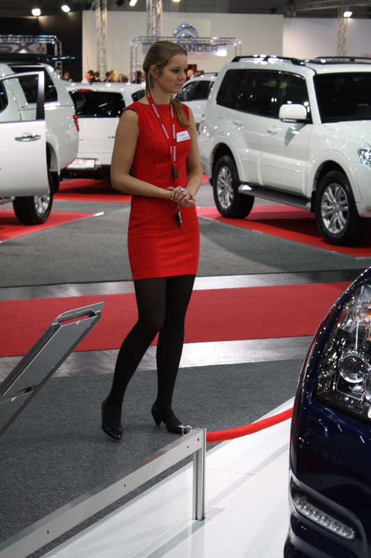 Fotos von Hostessen, Girls, Babes, Damen auf der Vienna Autoshow 2012