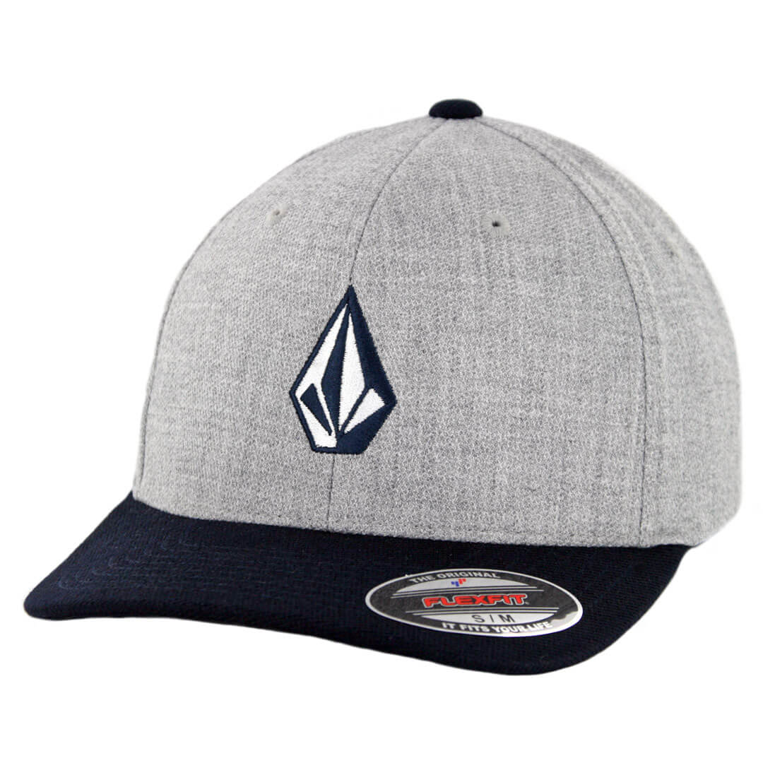 Full Stone Heather Flexfit Hat Navy Heather Billion Creation