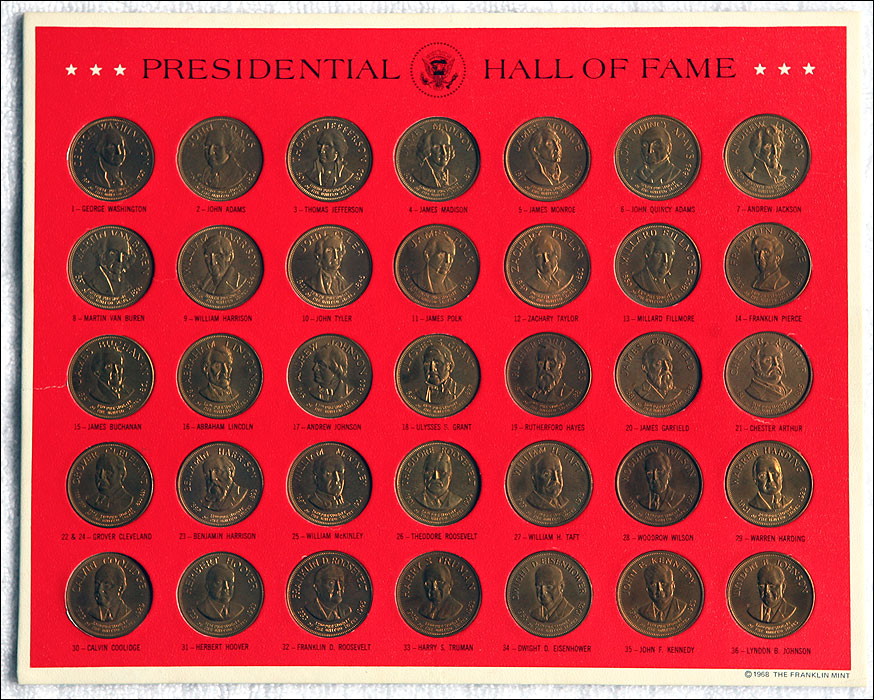 Shell's Mr. President Game Card