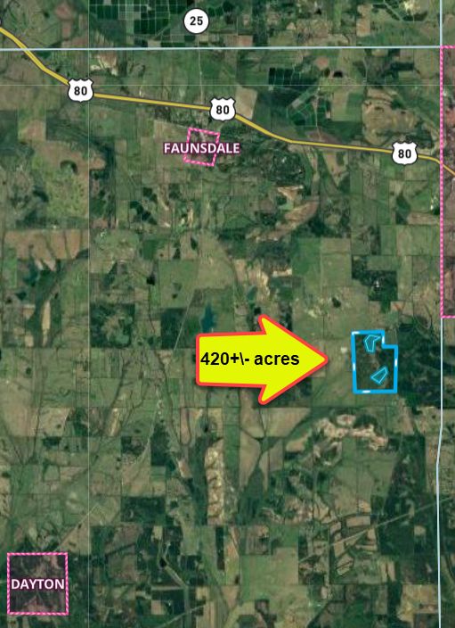 Marengo 420 acre Hunting Tract Bill Mackey