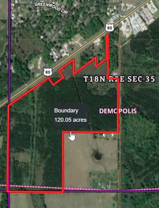 McGregor 120+\ acres Demopolis Bill Mackey