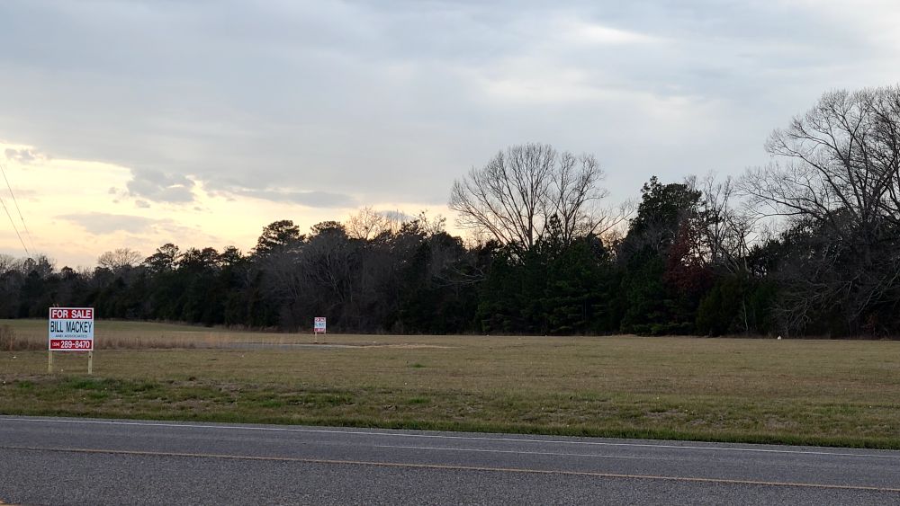 U.S. Hwy 80 Lots across form WalMart Demopolis Alabama Bill Mackey