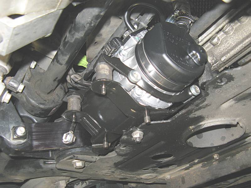 Mini Cooper S (R53) Power Steering Pump/Fan/Duct Installation