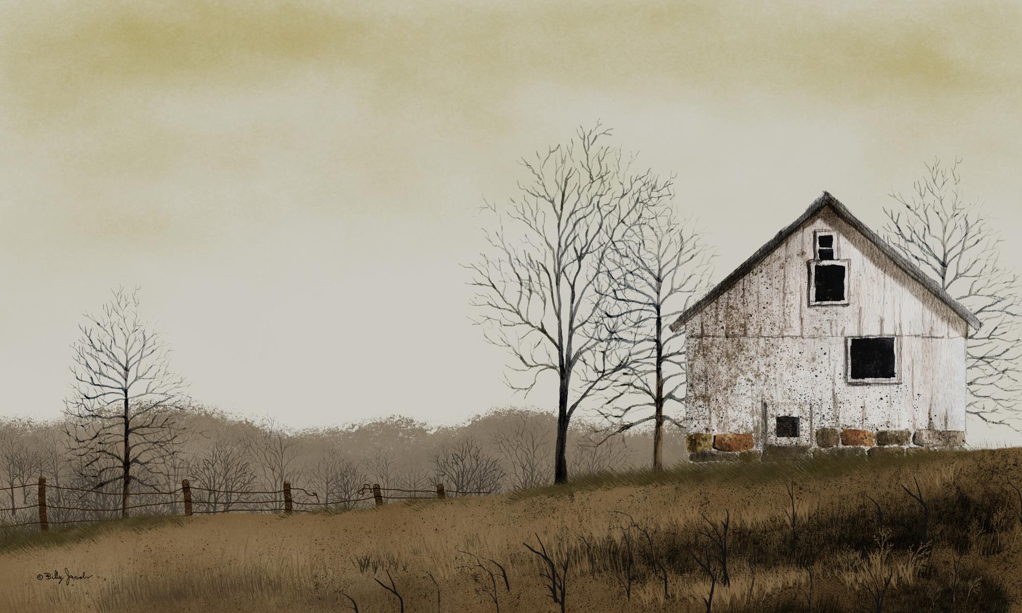 Lonely Barn Billy Jacobs Art Gallery