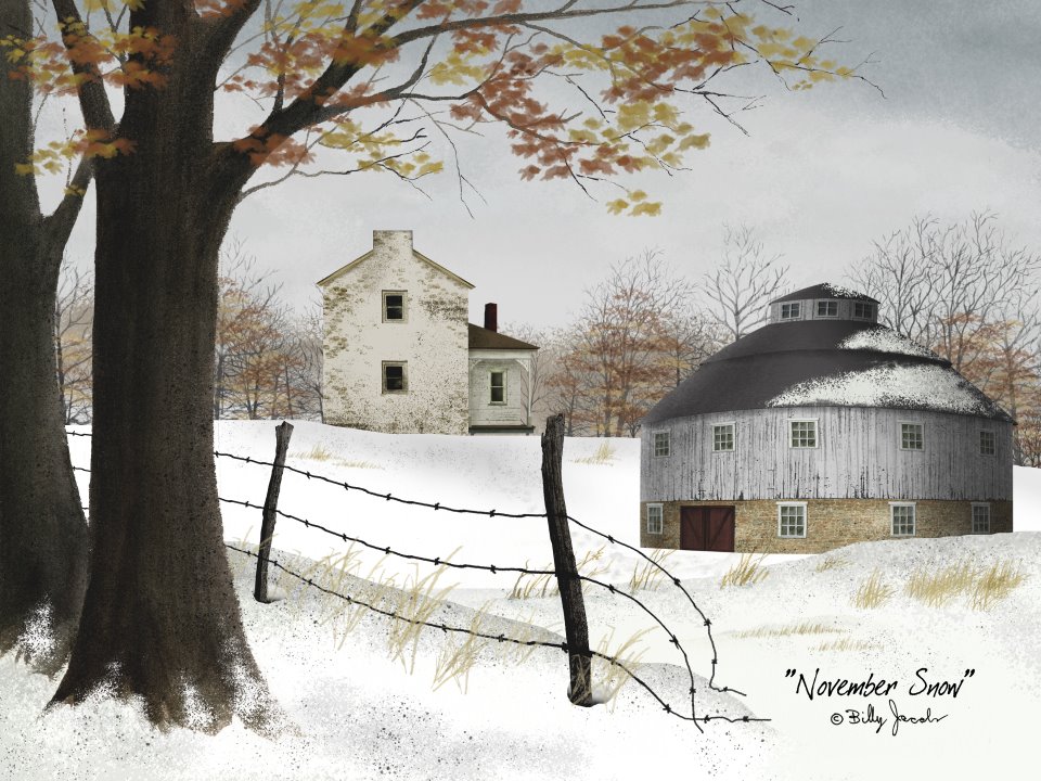 November Snow Billy Jacobs Art Gallery