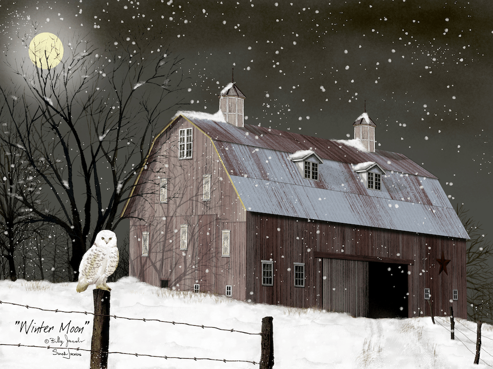 Winter Moon Billy Jacobs Art Gallery