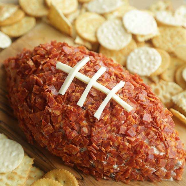 Football Cheese Ball