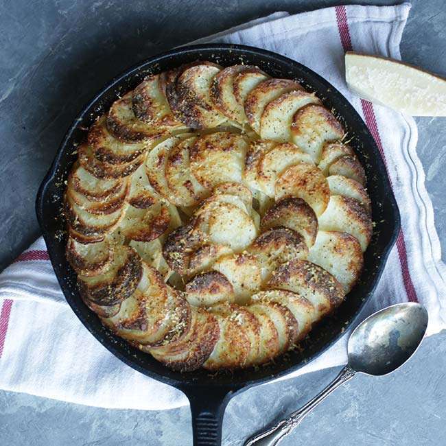 Scalloped Potatoes Recipe with Parmesan Cheese Chef Billy Parisi